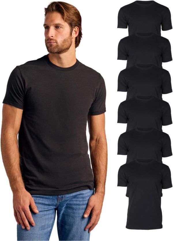 True Classic Mens T-Shirts - Short Sleeve Crew Neck Plain Novelty T Shirt for Men - Image 20