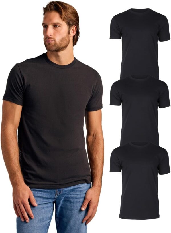 True Classic Mens T-Shirts - Short Sleeve Crew Neck Plain Novelty T Shirt for Men - Image 12