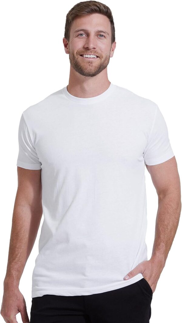 True Classic Mens T-Shirts - Short Sleeve Crew Neck Plain Novelty T Shirt for Men - Image 25