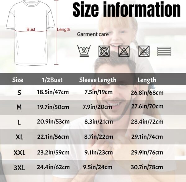 Custom Dad Shirt, Personalized Fist Bump Shirts with Kids Name Photo, Customized Fathers Day Tshirt Gifts for Papa Grandpa - Image 2