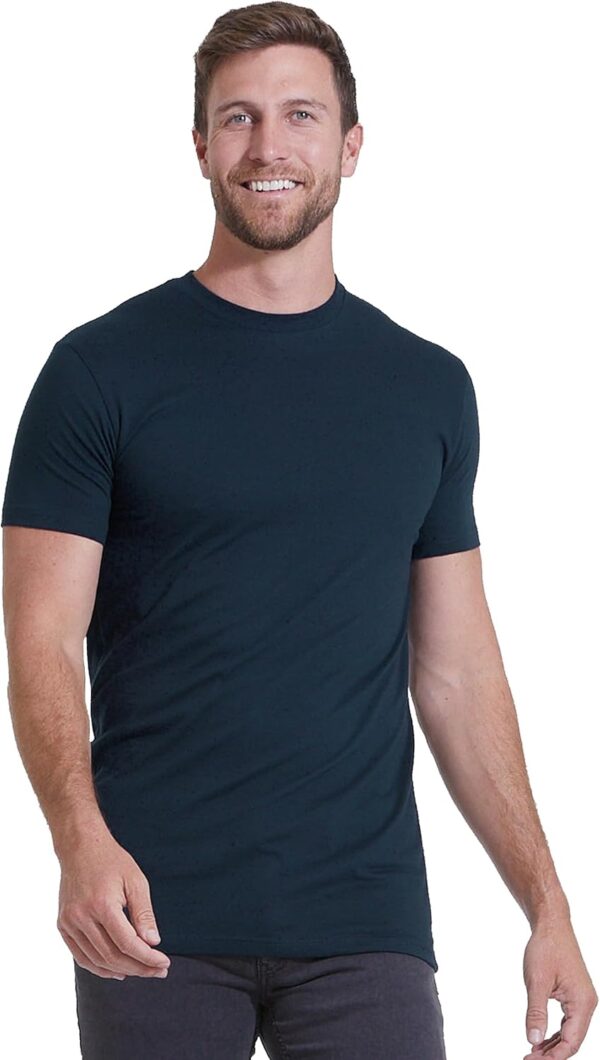 True Classic Mens T-Shirts - Short Sleeve Crew Neck Plain Novelty T Shirt for Men - Image 19