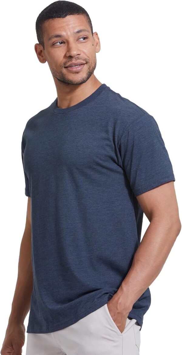 True Classic Mens T-Shirts - Short Sleeve Crew Neck Plain Novelty T Shirt for Men - Image 24