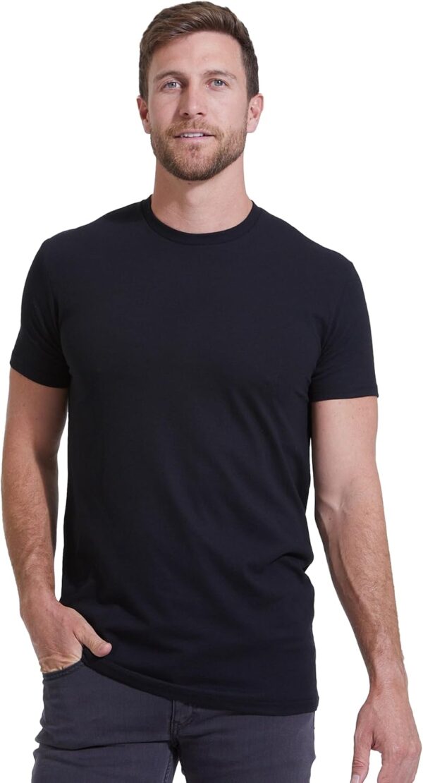 True Classic Mens T-Shirts - Short Sleeve Crew Neck Plain Novelty T Shirt for Men - Image 26