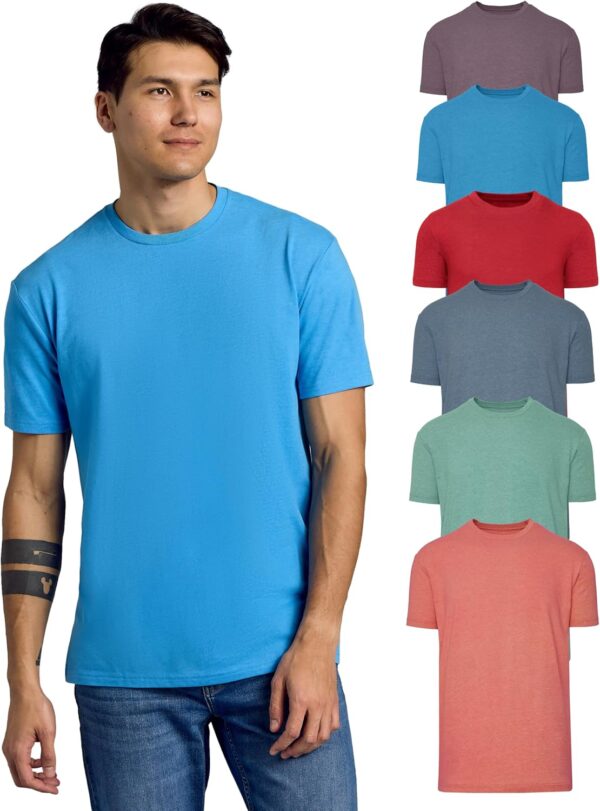 True Classic Mens T-Shirts - Short Sleeve Crew Neck Plain Novelty T Shirt for Men - Image 23