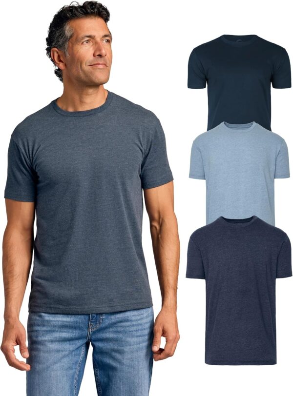 True Classic Mens T-Shirts - Short Sleeve Crew Neck Plain Novelty T Shirt for Men - Image 21