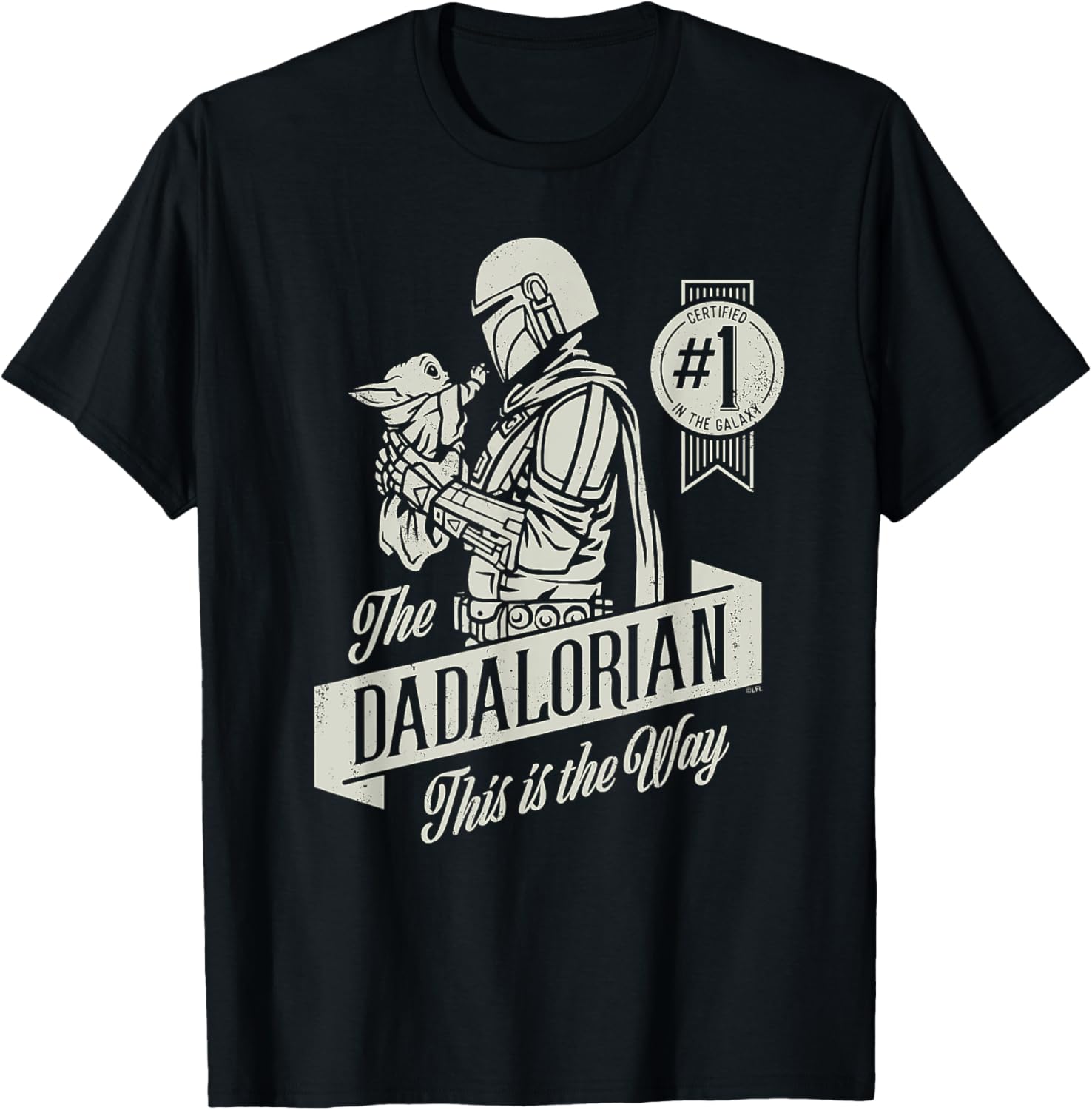 Star Wars The Mandalorian and Grogu Dadalorian Fatheru2019s Day